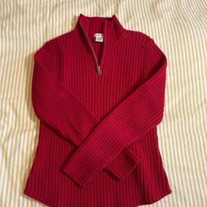 St. John's Bay Quarter Zip Sweater